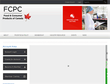 Tablet Screenshot of fcpc.ca